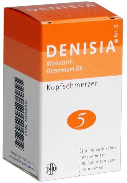 Denisia Nr. 5 Gelsemium D6 80 Tabletten