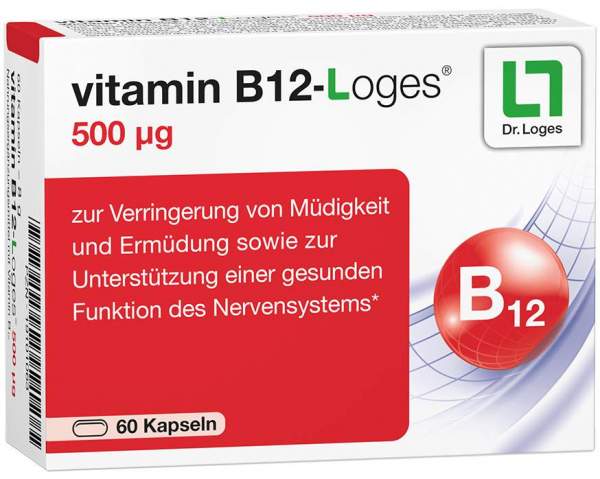 Vitamin B12-Loges® 500 µg 60 Kapseln
