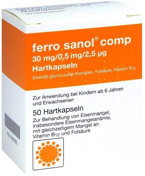 Ferro Sanol Comp. 50 Kapseln