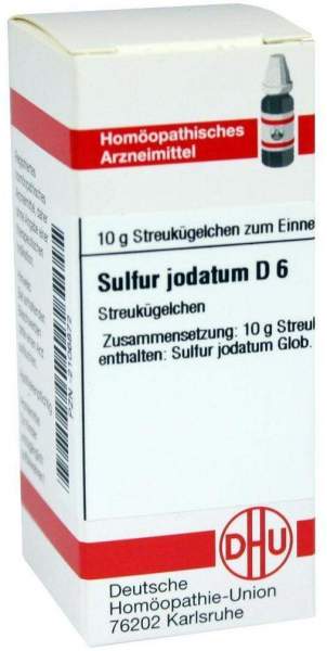 Dhu Sulfur Jodatum D6 Globuli