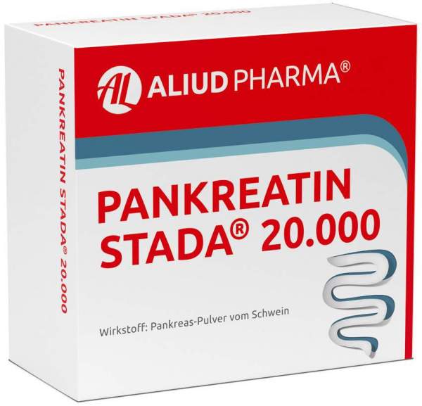 Pankreatin Stada 20.000 Aliud 50 Magensaftresistente Hartkapseln