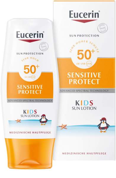 Eucerin Sun Sensitive Protect Kids Lotion LSF 50+ 150 ml Lotion