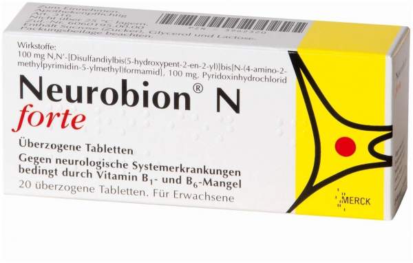 Neurobion N Forte 20 Überzogene Tabletten
