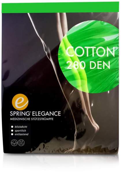 Spring Elegance Cotton 280den Ad 45-46 Schwarz