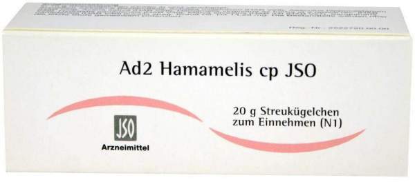 Jso Jkh Adermittel Ad 2 Hamamelis Cp 20 G Globuli