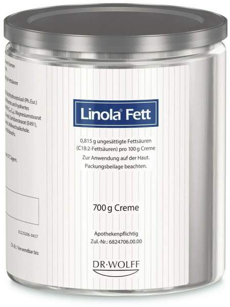 Linola Fett 700 g Creme