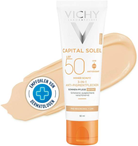 Vichy Ideal Soleil Anti Pigmentflecken Creme LSF 50+ 50 ml Creme