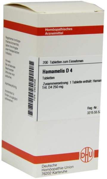 Hamamelis D4 200 Tabletten