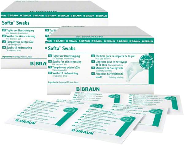 Alkoholtupfer Softa Swabs 2 x 100 Stück