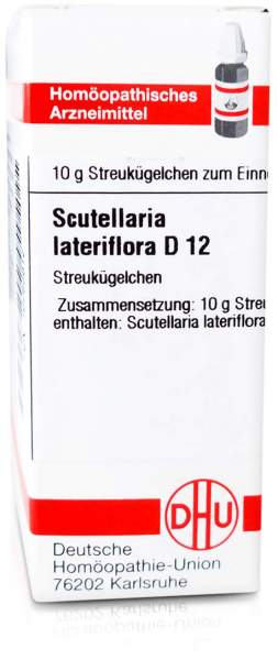 Dhu Scutellaria Lateriflora D12 10 G Globuli