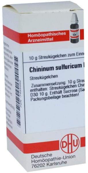 Dhu Chininum Sulfuricum D30 Globuli