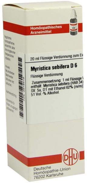 Myristica Sebifera D6 20 ml Dilution
