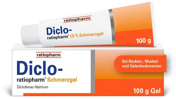 Diclo ratiopharm Schmerzgel 100 g Gel