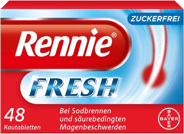 Rennie Fresh zuckerfrei 48 Kautabletten