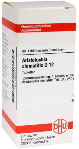 Aristolochia Clematitis D 12 Tabletten