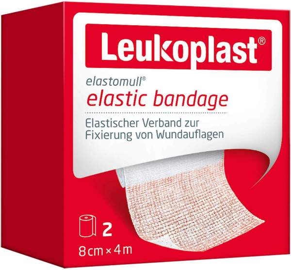 Leukoplast Elastomull elastische Fixierbinde 8 cm x 4 m