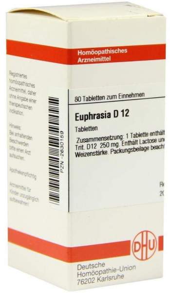 Dhu Euphrasia D12 Tabletten