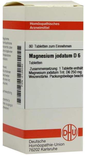 Magnesium Jodatum D 6 Tabletten