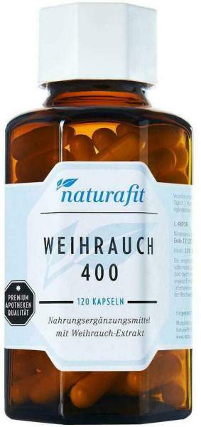 Naturafit Weihrauch 400 Kapseln 120 Stück