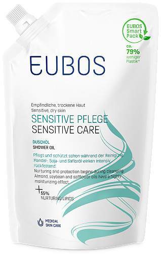 Eubos Sensitive Duschöl F Nachfüllbeutel 400 ml Öl
