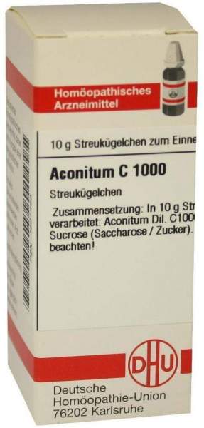 DHU Aconitum C 1000 Globuli