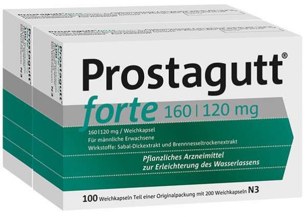 Prostagutt forte 160 - 120 mg 2 x 100 Kapseln