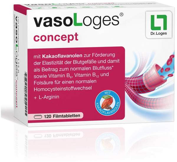 Vasologes Concept 120 Filmtabletten