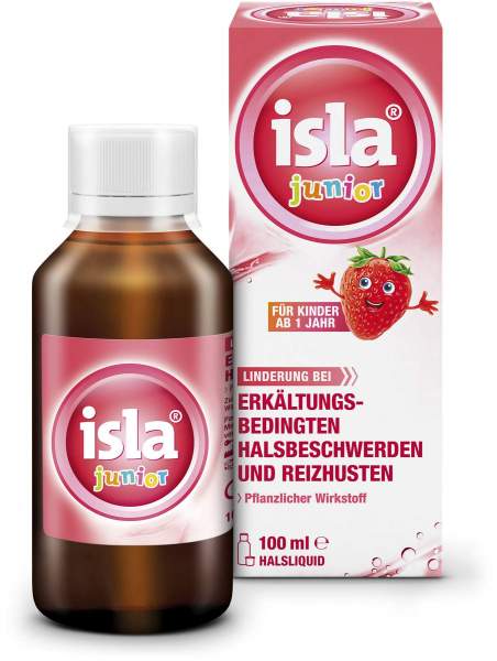 Isla Junior Halsliquid 100 ml