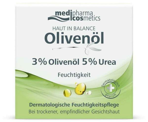Medipharma Cosmetics Olivenöl Balance Feuchtigkeitspflege 50 Ml...
