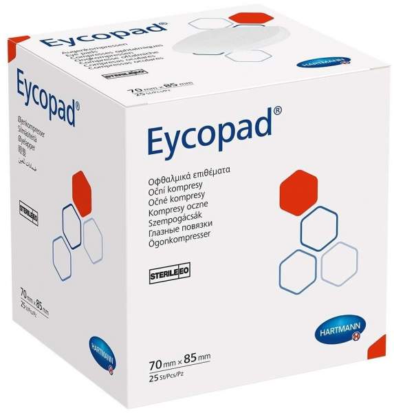 Eycopad Augenkompressen 70x85mm Steril