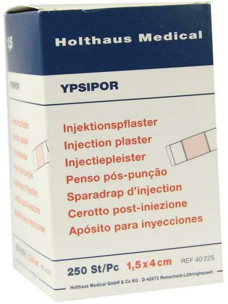 Injektionspflaster Ypsipor Vlies 1,5x4cm 250 Pflaster