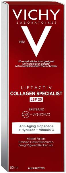 Vichy Liftactiv Collagen Specialist Creme LSF 25 50 ml