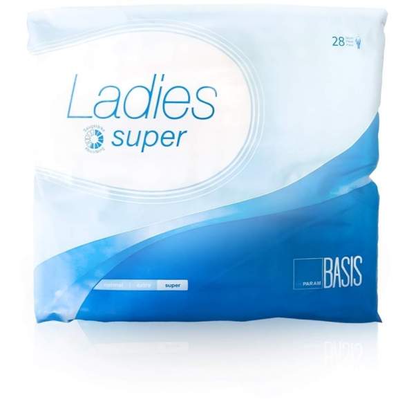 Param Ladies 28 Inkontinenzvorlagen Basis Super