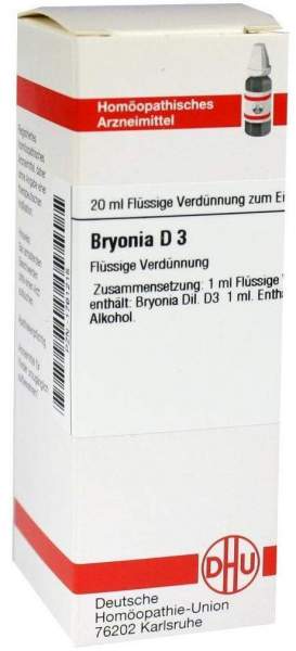 DHU Bryonia D3 Dilution