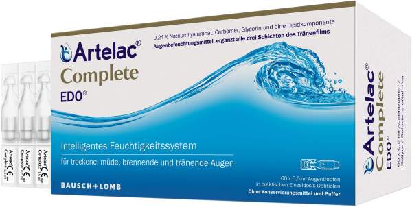 Artelac Complete EDO Augentropfen 60 x 0,5 ml