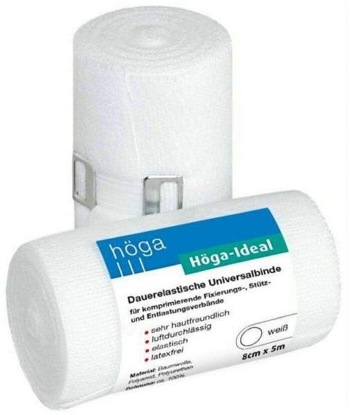 Höga Idealbinde 8cmx5m Weiß
