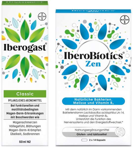 Iberogast Classic 50 ml + Iberobiotics Zen 2 x 14 Kapseln