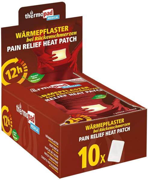 Thermopad Wärmepflaster bei Rückenschmerzen 10 Stück