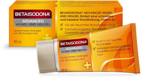 Betaisodona Advanced Wund- und Heilgel 50 g