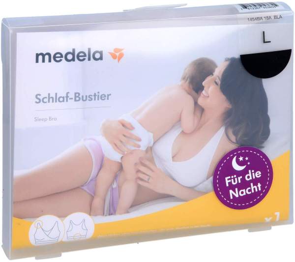 Medela Schlaf-Bustier L Schwarz 1 Stück