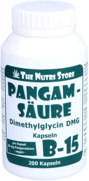 Pangamsäure B15 50 mg Vegetarische Kapseln