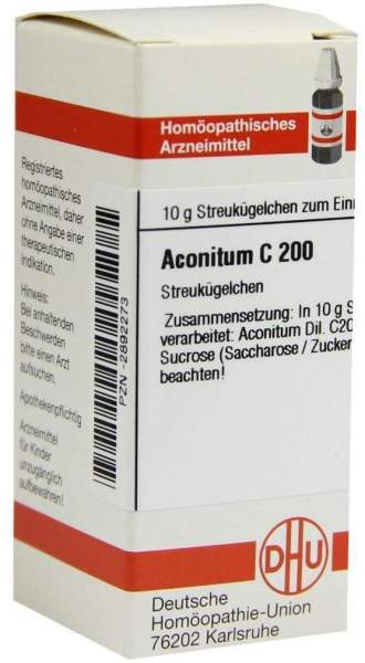 DHU Aconitum C200 10 g Globuli