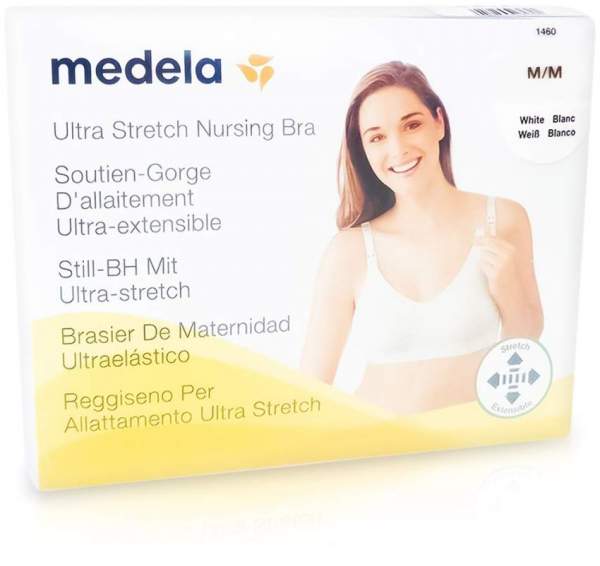 Medela Schwangerschafts- und Still-Bh M Weiß 1 Stück