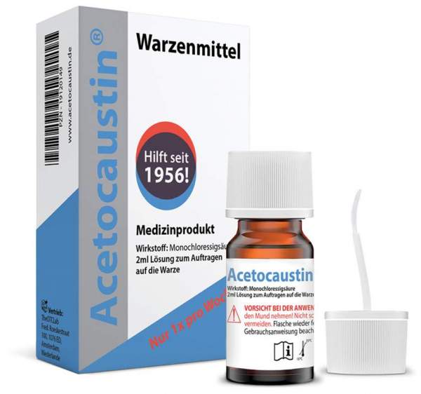 Acetocaustin Lösung Warzenmittel 2 ml