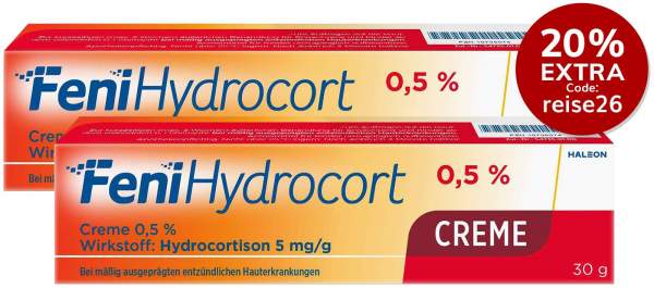 FeniHydrocort Creme 0,5 % 2 x 30 g