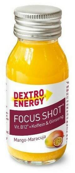 Dextro Energy Focus Shot Mango-Maracuja 60 ml