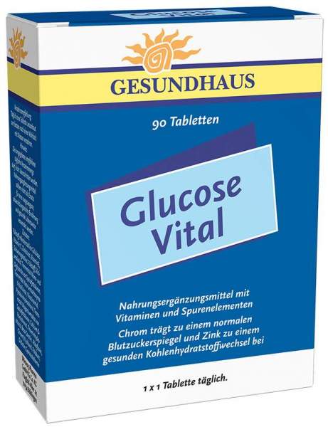 Gesundhaus Glucose Vital 90 Tabletten