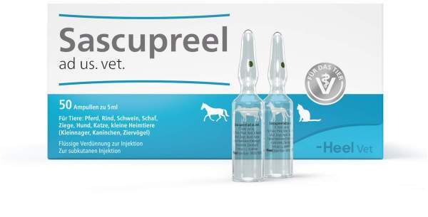Sascupreel ad us.vet. 50 x 5 ml Ampullen