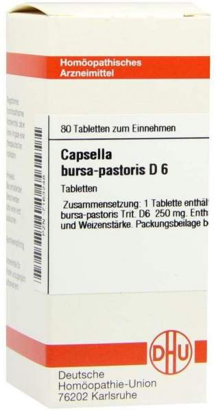 Dhu Capsella Bursa-Pastoris D6 Tabletten