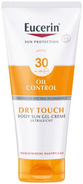 Eucerin Sun Oil Control Body LSF 30 200 ml Gel-Creme